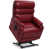 Burgundy Faux Leather