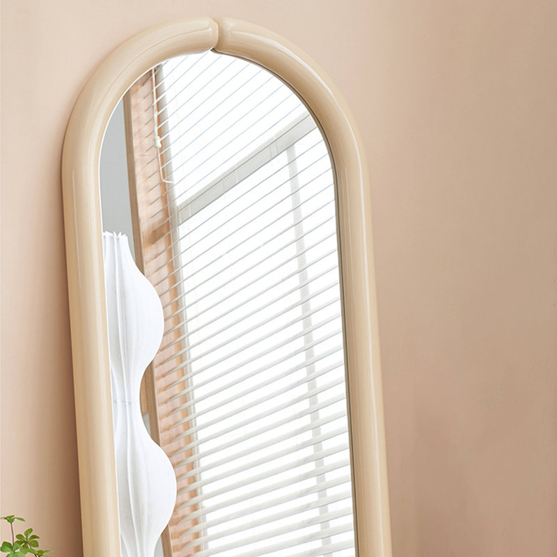 Oval Manufactured Wood Full Length Mirrors