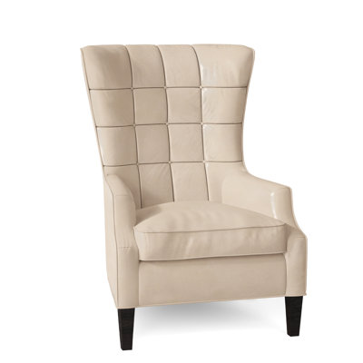 Gallin Leather Wingback Chair