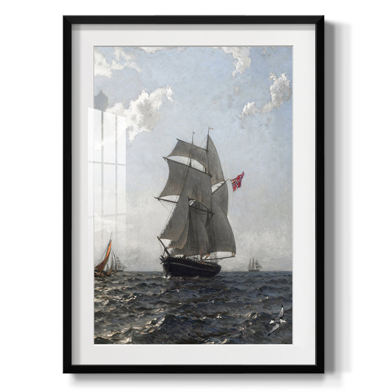 Vintage Nautical Print XLII -Framed Print