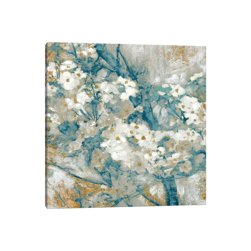 Golden Dogwood I by Edward Selkirk - Wrapped Canvas Gallery-Wrapped Canvas Giclée, 31cm H x 31cm W