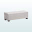 Banc de rangement avec repose-pieds Devlin