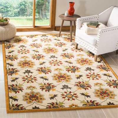 Fullerton Performance Floral Rug