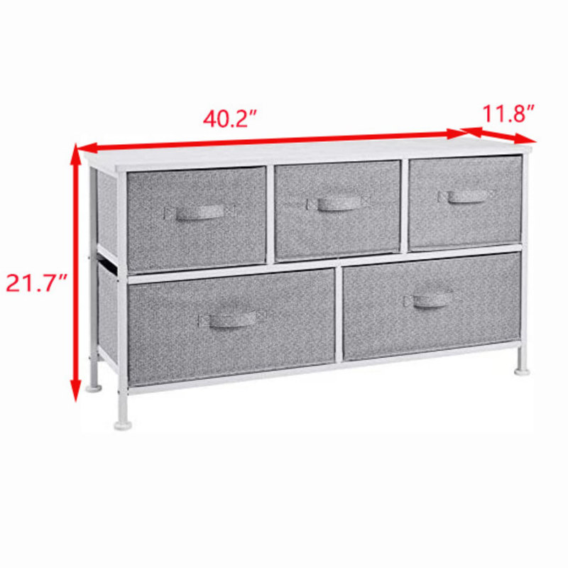 40.2'' W 5 - Drawer Dresser