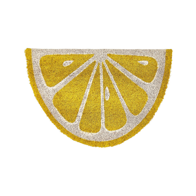 Feltault Non-Slip Geometric Indoor / Outdoor Doormat