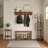 Addisin Aevah Solid Wood 2-Tier Shoe Bench-1885648466-1885648468