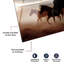 Décoration murale occidentale "Dusty Thunder II" par Notoriart, prêt à accrocher, 45 x 30-436298633