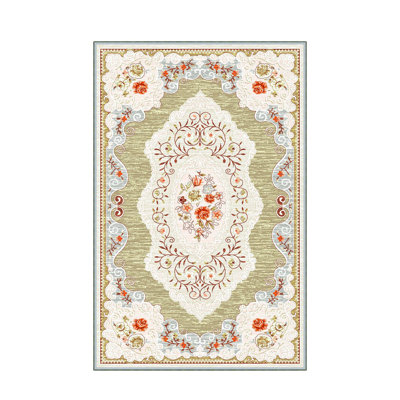 Tapis d'entrée antibactérien, 39,4 po x 59,1 po | 100% polyester, hauteur des poils de 0,4 po, envers en feutre de PVC antidérapant | Lavable à la machine, impression numérique 3D, durable et élégante pour une décoration moderne