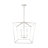 Thea 6 - Light Steel Dimmable Lantern Geometric Chandelier-237106236