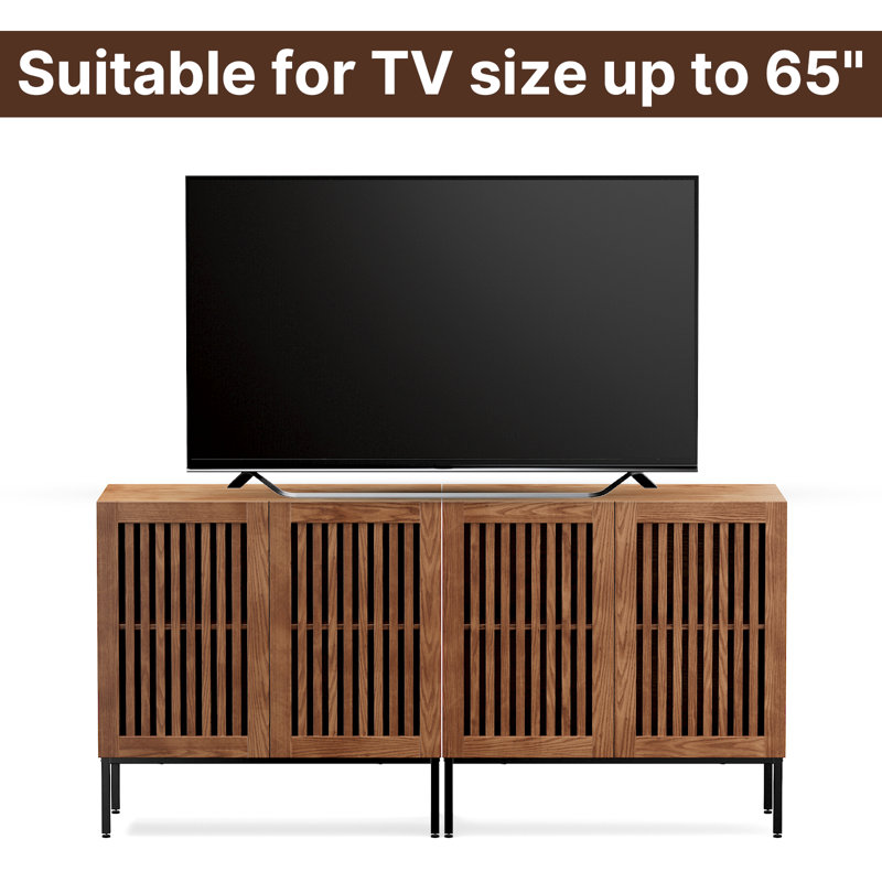 Jazella Unfinished TV Stand for TVs up to 65"