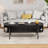 Molter 48" Oval Lift Top Coffee Table With Storage Open Shelf Living Room-1237299772