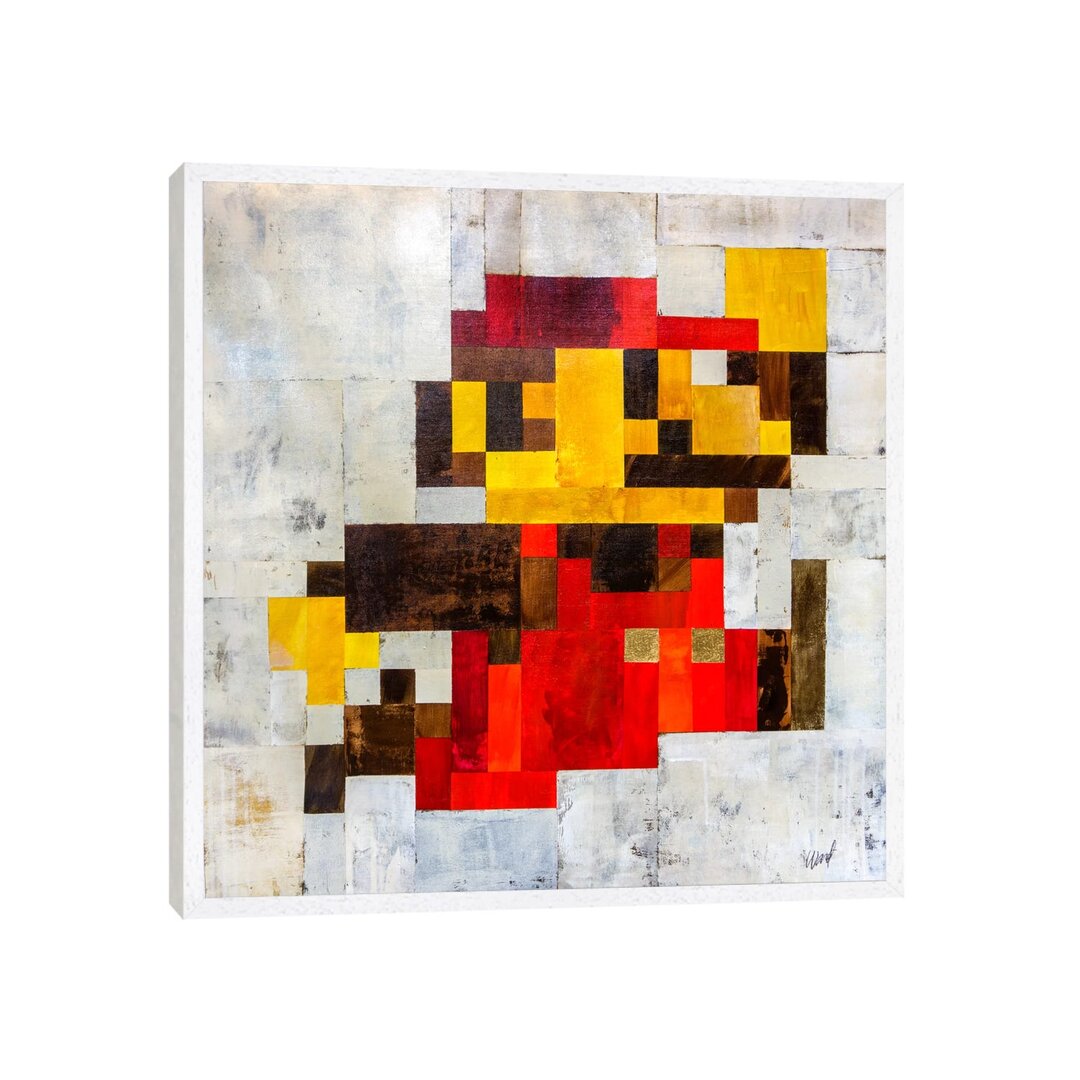 Gerahmtes Leinwandbild Post Modern Mario von Francis Ward