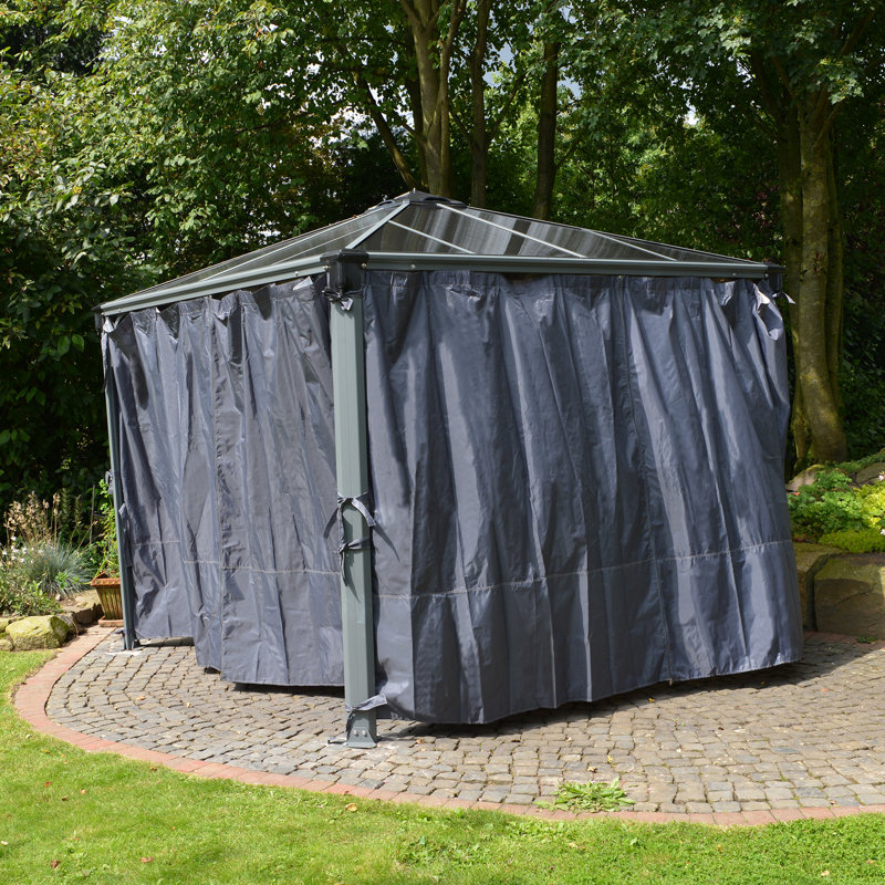 Palram - Canopia Palermo Milano and Martinique Gazebo Curtains