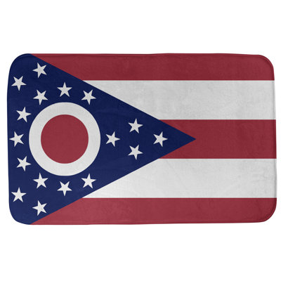 Tapis pour salle de bain ohio flags Fawcett