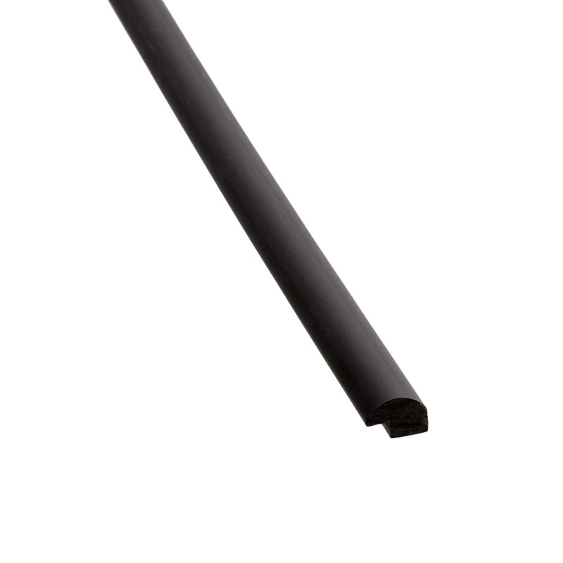 Aspect Backsplash Vinyl Trim Kit in Matte Black, Matte Black
