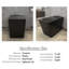 27 po X 15 po Baignoire de trempage autoportante en céramique-102621875
