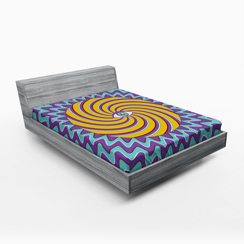 Microfiber Fitted Sheet, Full Fitted Sheet, Purple