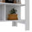 Kitchen Island, Kitchen Table 35" H, Four Legs, Three Open Storage Shelves-539576584