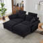 Canapé modulaire à assise profonde-1318451335