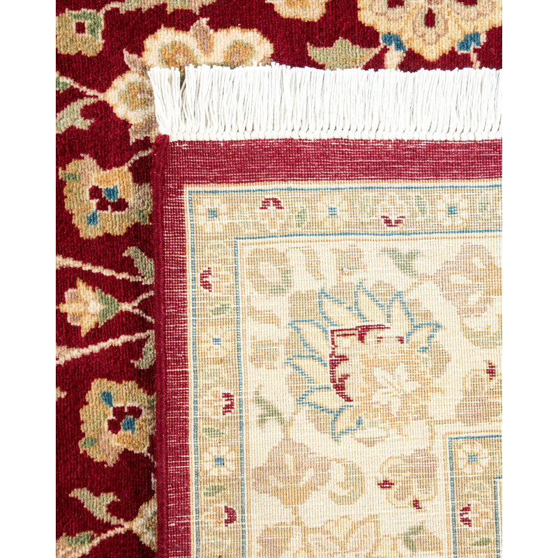 Classic One-of-a-Kind 4' 3" X 6' 3" Hand Knotted Area Rug