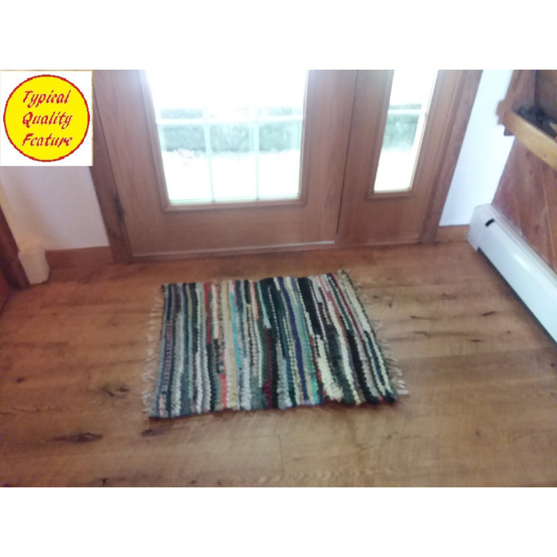 Teiah Cotton Striped Indoor Rug