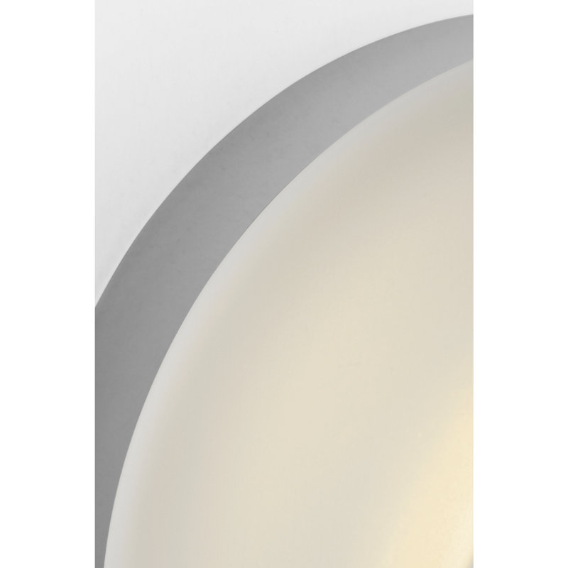 Applique murale moderne Tatum 5 po DEL 2700K chromée, Clair, Chrome chrome, 2700