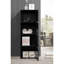 Bibliothèque blanche Latitude Run® à 4 tablettes et 4 portes-1883315940-1897552441