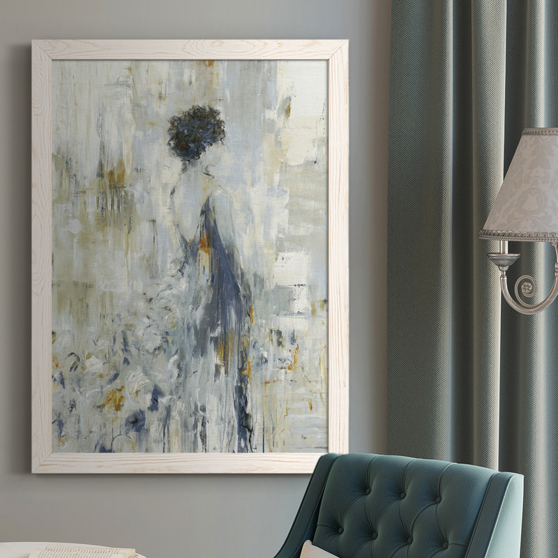 Collison Fond Reflections, reproduction d'art sur toile, Blanc, H 37,5 po x l 27,5 po x P 1 po