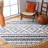 Tyner Tassel Shag Performance Southwestern Rug-1585598556