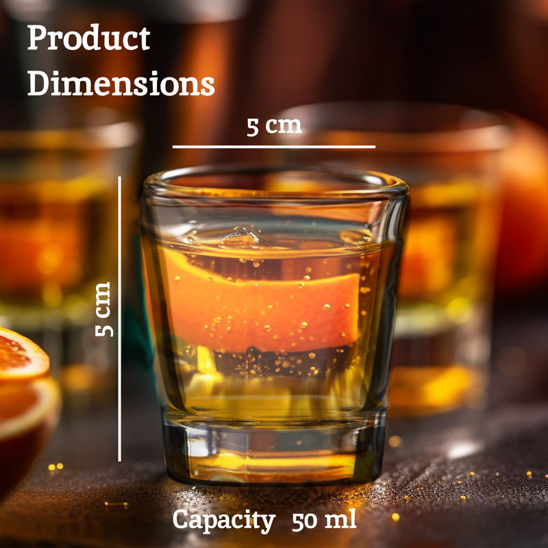 Wabbaseka 50ml Shot Glass / Shooter Set