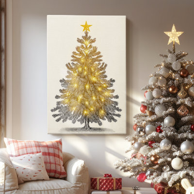 Golden Serenade-Premium Gallery Wrapped Canvas