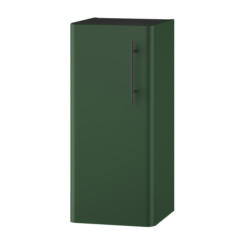 Ashauria Bathroom Cabinet, Left, Conifer Green Supermatt/Black