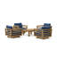 Cordoba Outdoor 5 - Piece Teak Conversation Set-848782889