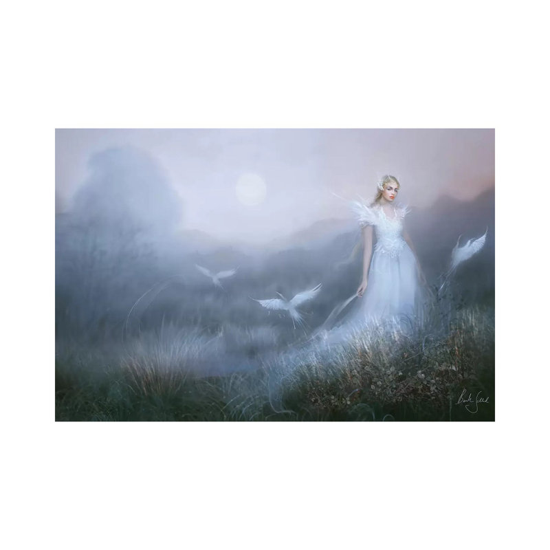 Dags Brun by Bente Schlick - Wrapped Canvas Gallery-Wrapped Canvas Giclée, 66.04 cm H x 45.72 cm W x 1.91 cm D
