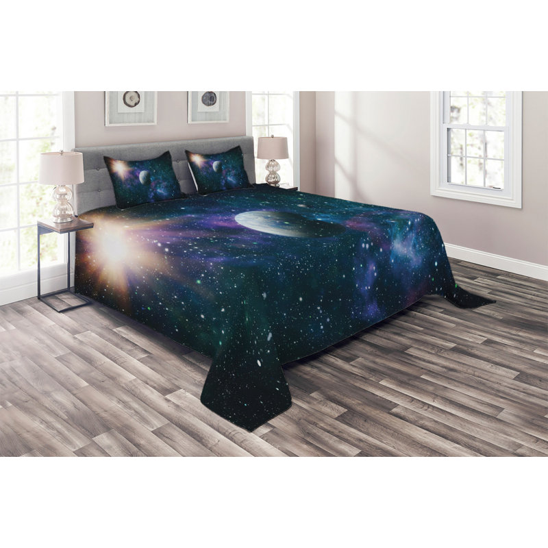 Vibrant Polyester Coverlet