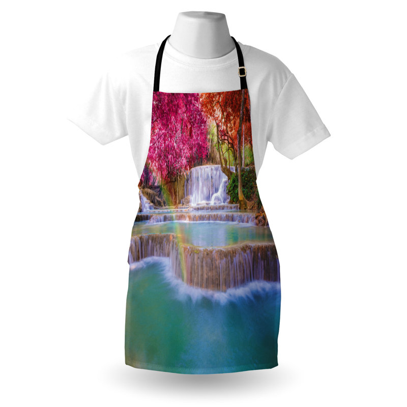 No Pattern Bib Apron