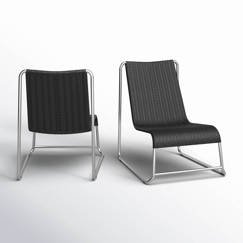 Lexa Stacking Patio Dining Side Chair