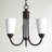 Seville Three Light Chandelier from Generation Lighting -844631836-844631833