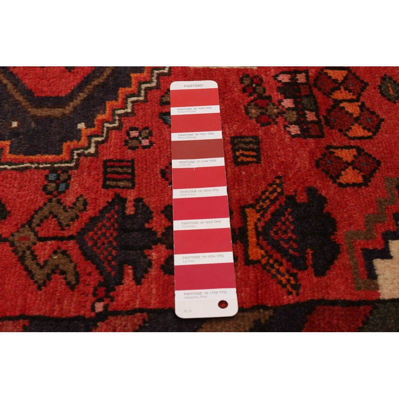 Tapis rouge Anzaldua 3 pi 5 po x 6 pi 2 po