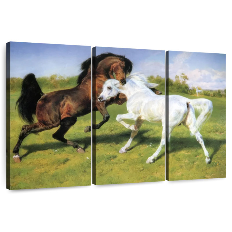 Brampt The Duel 1895, 28" H x 45" W