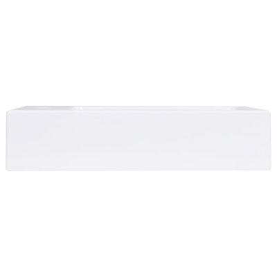 Belfry Bathroom Whitingham 157.5mm L x 1400mm W Resin Rectangular Countertop Basin Sink