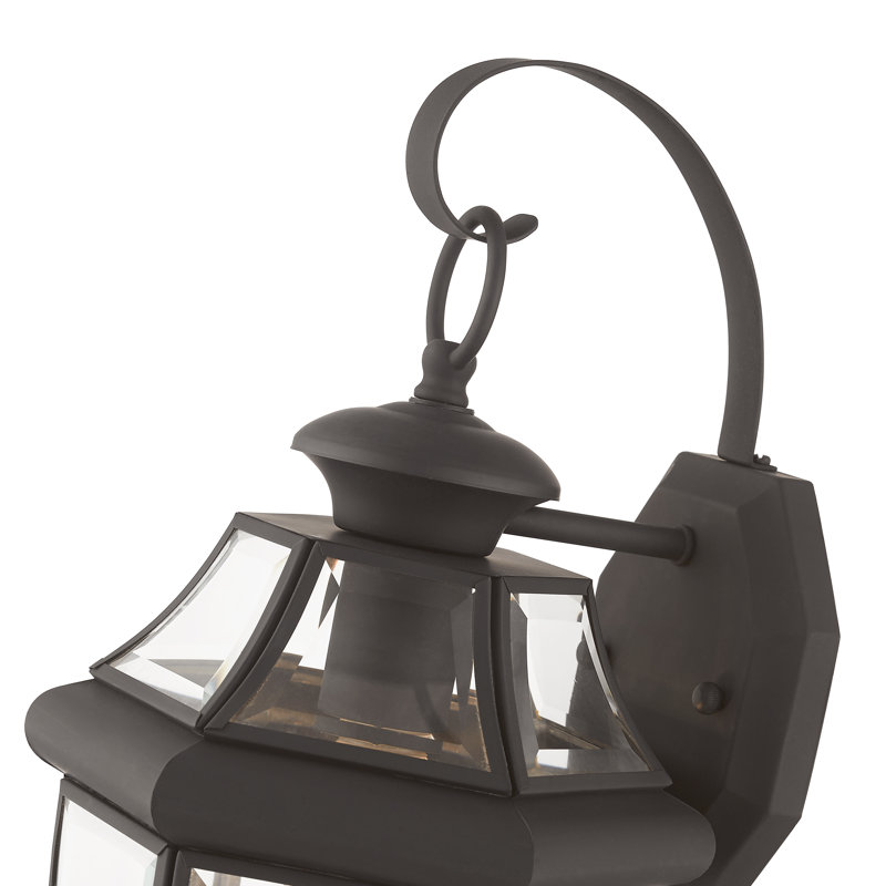 Alexavier Solid Brass Wall Light, Bronze