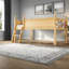 Lits pour enfants peu encombrants avec rangement, lit mezzanine simple en bois aggloméré, chambre d'enfant moderne