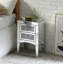 Table d'appoint 2 tiroirs Meshon