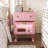 End Table With LED Light Strips, Modern Bedside Table With 360° Rotating Drawer, Creative End Table With Storage, Wood Night Stand Cabinet For Living Room, Bedroom-629463350-629463348