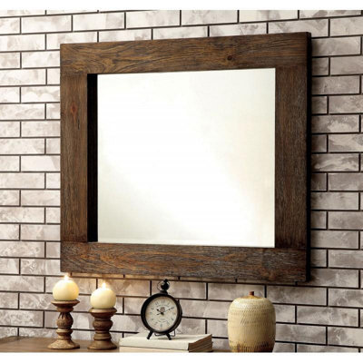 Miroir de commode rustique Rudden