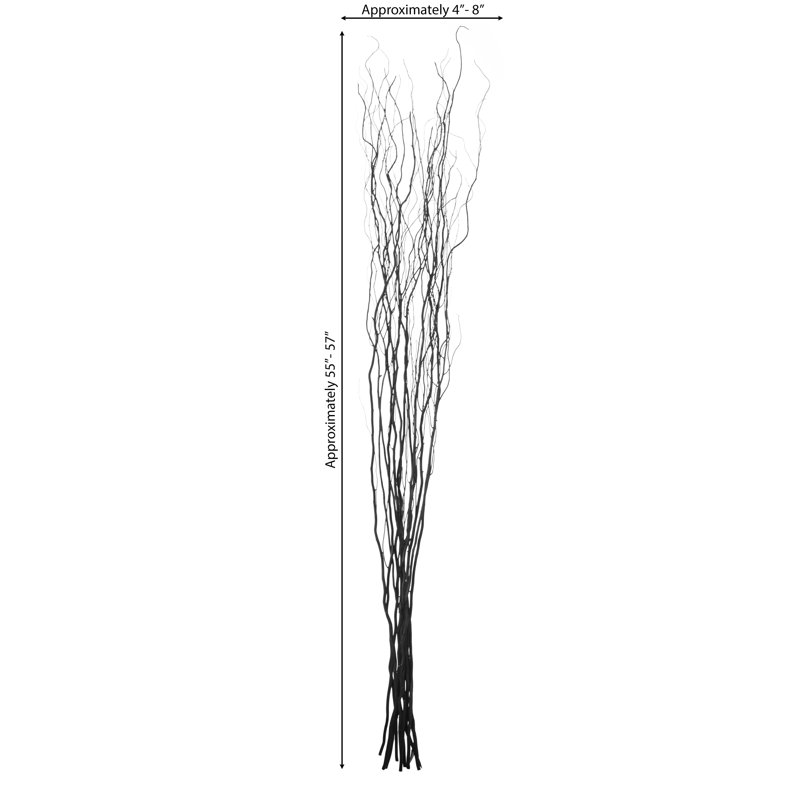 Brown Natural Decorative Willow Branches for Home and Event Decor