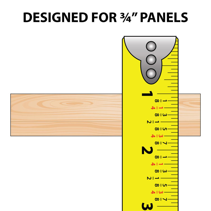 Caniveau de coin extérieur en aluminium satiné anodisé transparent de 90 degrés Outwater 3/4 de longueur, 12 pi, coupé à (3) pièces de 48 po