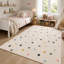 Tapis pour enfants à pois crème-130257978-130257982