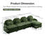Canapé modulaire 4 places Cloud Comfort